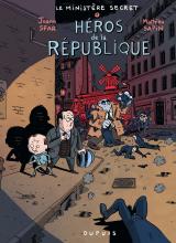 couverture de l'album Le Ministère Secret - Tome 1 - Héros de la République / Edition spéciale, Limitée