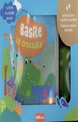 couverture de l'album Basile le crocrodile  - Avec 1 jouet Basile le crocodile offert