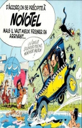 Gaston au Novotel