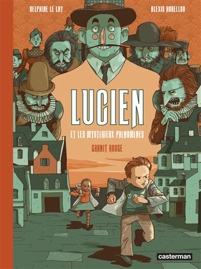 page album Lucien et les mystérieux phénomènes - Granit rouge