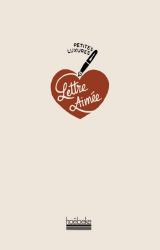 couverture de l'album Petites luxures  - Lettre aimée