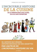 page album L'incroyable histoire de la cuisine