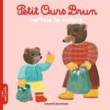 couverture de l'album Petit Ours Brun nettoie la nature