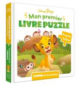   DISNEY BABY - Mon Premier Livre Puzzle - 5 puzzles 4 pièces - Simba et la savane  - Simba et la savane