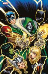 couverture de l'album Marvel Comics N°05 (Variant - Tirage limité) - COMPTE FERME