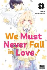 page album We Must Never Fall in Love! T.1