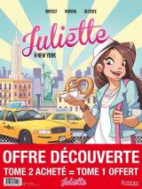 Juliette BD - pack T02 acheté = T01 offert 2022 - New York - Paris