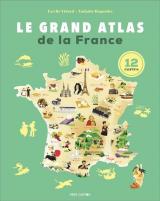couverture de l'album Le Grand Atlas de la France - 12 cartes