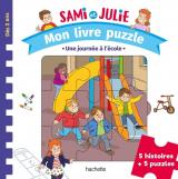 couverture de l'album Sami et Julie Maternelle - Mon livre puzzle - Une journée à l'école