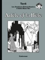 page album Adèle et La Bête -  Edition spéciale en noir & blanc