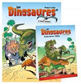  Les dinosaures en bande dessinée - T.1 Avec le calendrier 2023 offert