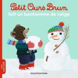 page album Petit Ours Brun fait un bonhomme de neige