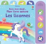 couverture de l'album Les licornes  - Mon livre sonore