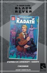 couverture de l'album d'après H. P. Lovecraft - Kadath, l'inconnue