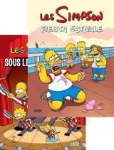  Les Simpson Pack en 2 volumes : Tome 13, Sous les projecteurs ! ; Tome 14, Fiesta estivale - Dont 1 tome offert
