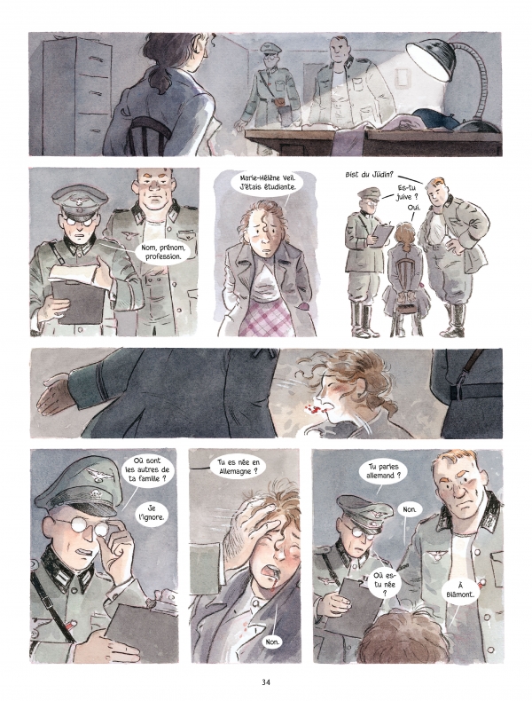 Quand la nuit tombe, Mylaine, par Marion Achard au sc&eacute;nario et Toni Galm&egrave;s au dessin