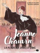 couverture de l'album Jeanne Chauvin  - La plaidoirie dans le sang