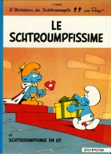 couverture de l'album Le schtroumpfissime (et schtroumpfonie en ut)