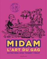 page album Midam - L'art du gag - Entretiens avec Thierry Tinlot