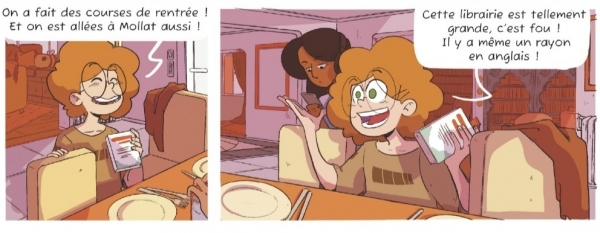 Bordelune T.1 : Deux gardiennes Extrait d'une planche de Bordelune, Tome 1 : Deux gardiennes