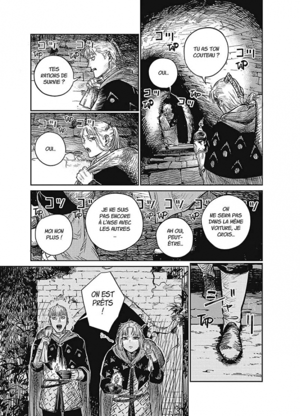 The Bugle Call T.2 Extrait du deuxième tome de The Bugle Call, seinen de dark-fantasy par Mozoku Sora et Higoro Toumori