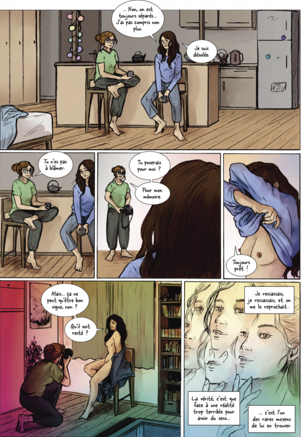 Tu n'auras pas mon silence Extrait de Tu n'auras pas mon silence par Florence Rivières au scénario et Steren au dessin