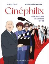 page album Cinéphilix - Une histoire du cinéma en BD