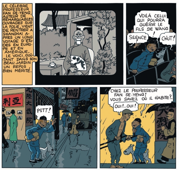 Tintin T.5 : Le Lotus Bleu Album Les Aventures de Tintin T5 - Le Lotus bleu EO colorisé