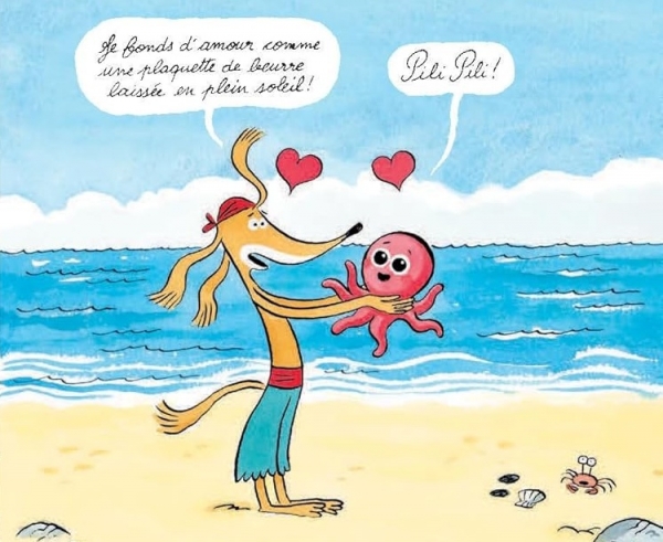 Le chien pirate et Pili Pili