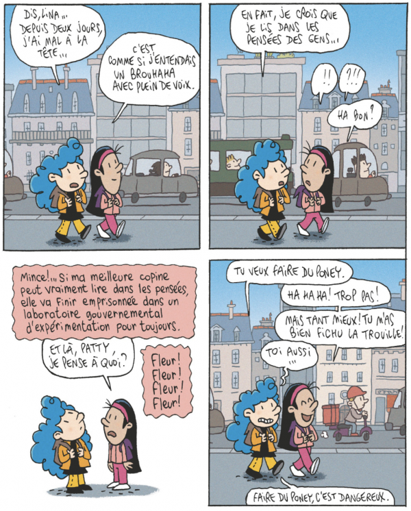 Patty télépathe Patty télépathe T.1 : On ne peut rien lui cacher