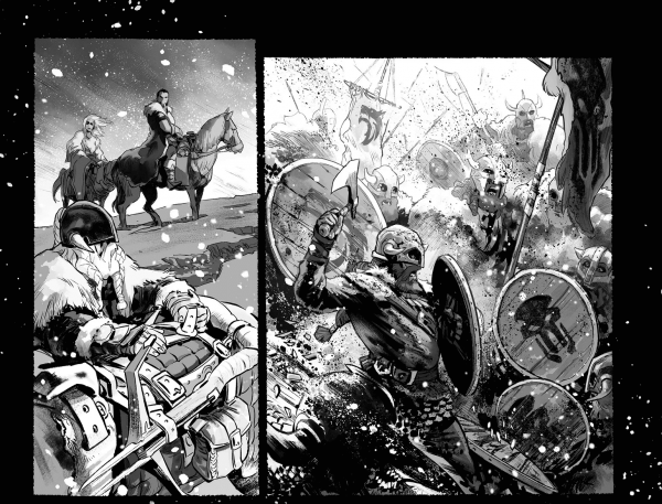 Dark Knights of Steel : Dark Knights of Steel : Allwinter Le légendaire assassin Deathstroke écume une terre gelée, tuant pour l'argent au sein d'une nation de jarls en guerre perpétuelle.