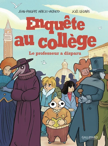 page album Le Professeur a disparu