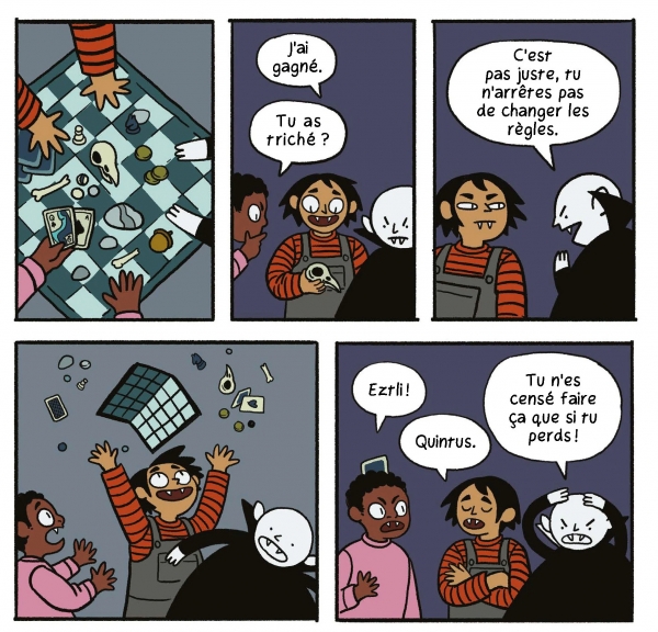 Dragoslava est en enfant vampire. C'est parfois utile, mais être coincé·e sous l'apparence d'un enfant peut aussi être un vrai cauchemar.