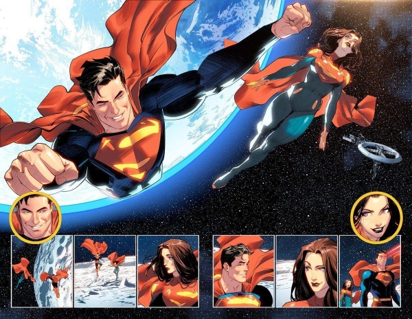 Super Dark Prophecy T.1 : Superwoman extrait du comics Superman Dark Prophecy T1