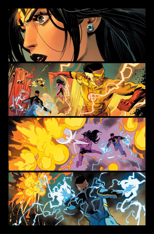 Justice League Unlimited T.1 : L'ascension d'Inferno extrait du comics Justice League Unlimited T1