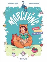 couverture de l'album Marceline - Collège, galères et poils de chats