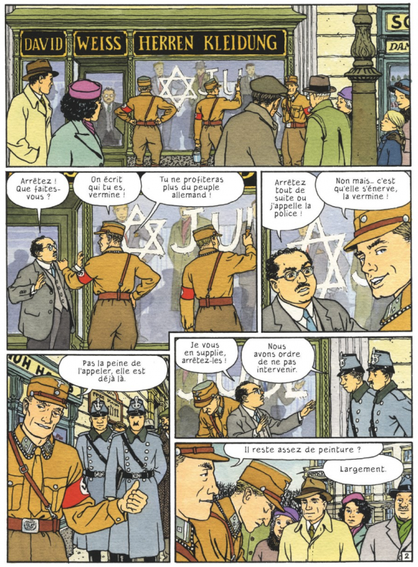 Extrait de Les aventures de Max Fridman, T.6