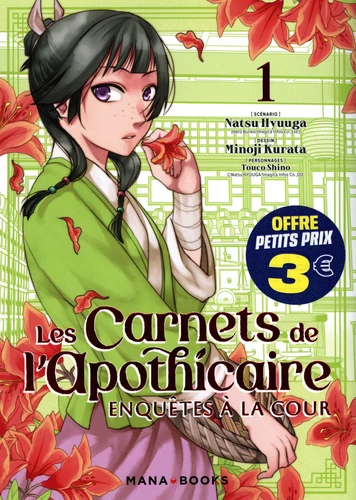 page album Les carnets de l'apothicaire - Enquêtes à la cour Tome 1