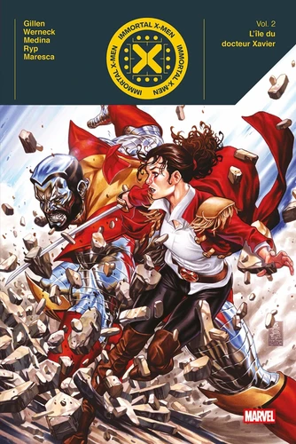 page album L'île du docteur Xavier