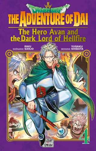 page album Dragon Quest - The Adventure of Daï - The Hero Avan and the Dark Lord of Hellfire Tome 4