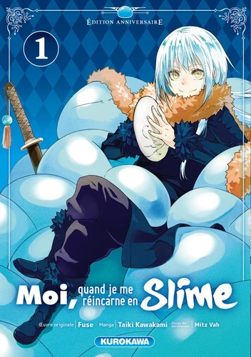 page album Moi, quand je me réincarne en Slime Tome 1 . Edition limitée
