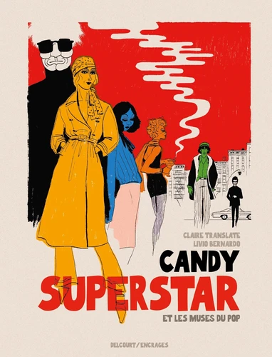 page album Candy Superstar et les muses du pop