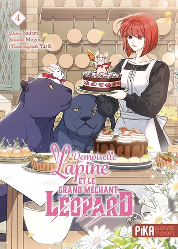 page album Demoiselle lapine et le grand méchant léopard Tome 4