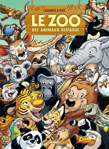page album Le zoo des animaux disparus Tome 6