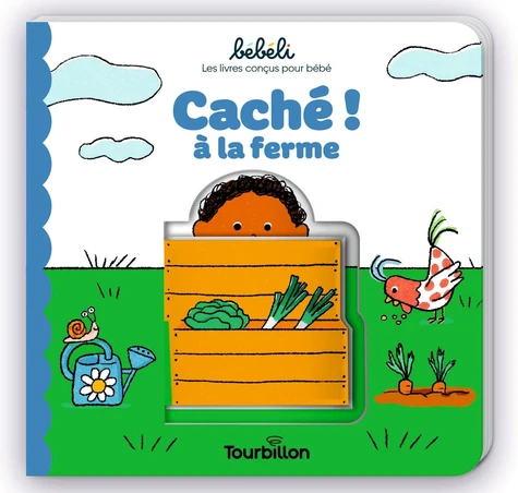 page album Caché ! à la ferme