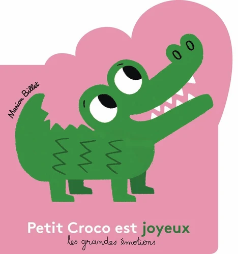 page album Petit Croco est joyeux