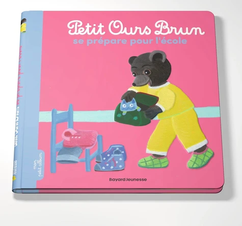 page album Petit Ours Brun se prépare pour l'école