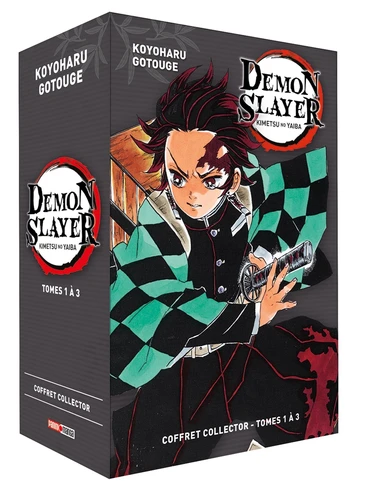page album Demon Slayer - Coffret T01 à T03