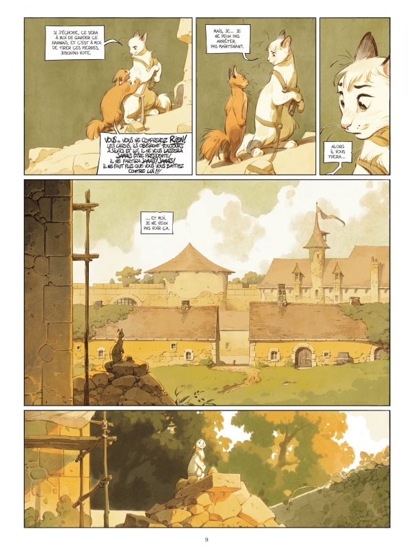 Le sang du roi Le château des animaux Un scénario au récit intense sublimé par le dessin de Felix Delep.