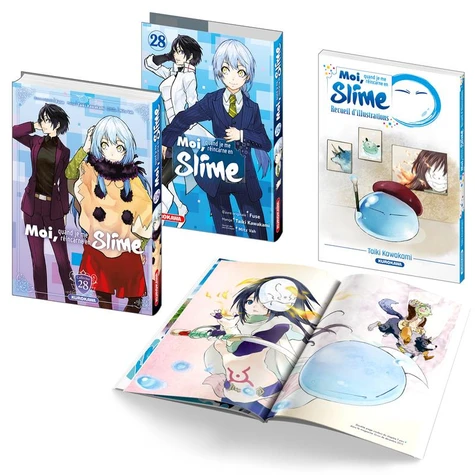 Moi, quand je me réincarne en slime - T.28 Jaquette bonus exclusive + mini-artbook